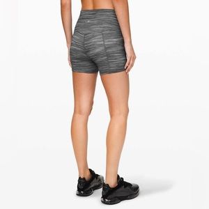 Lululemon Align HR Short 4" Mini Space Dye herringbone size 6 NWT